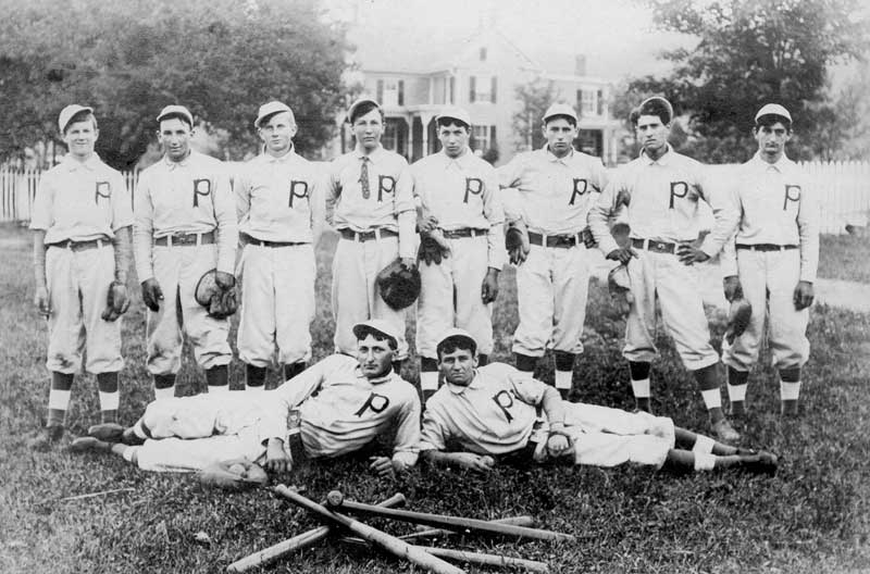 Pohoqualine baseball team, 1908.