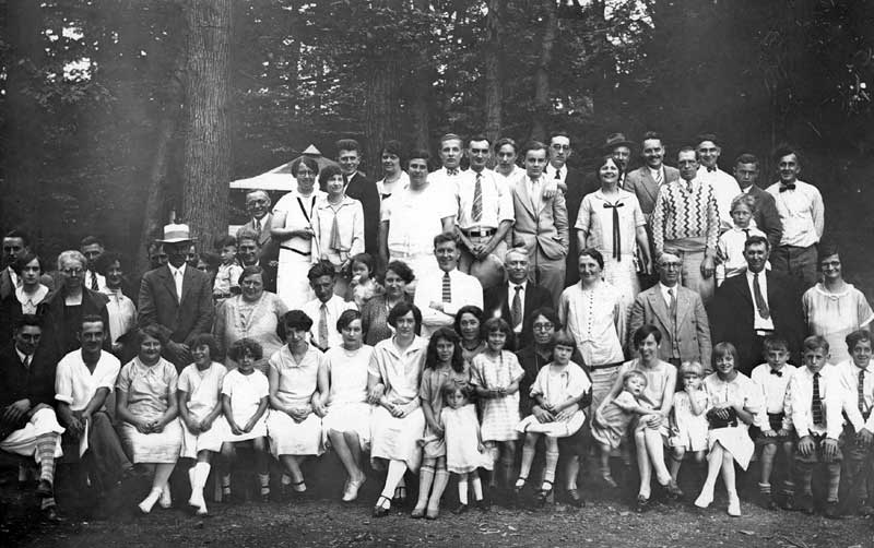 Patterson Kelly employee picnic at Saylorsburg Lake, Aug. 20, 1927.