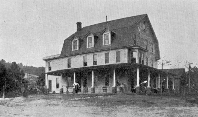 The Forest Inn, Bartonsville, in an early view.