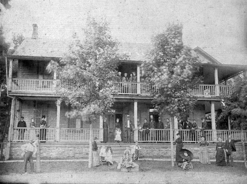 Parkside House in Henrville. (Parkside was an early name for the village.)