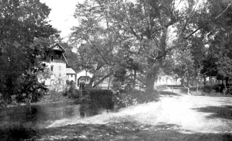 Eilenberger’s Mill, North Water Gap, circa 1905.
