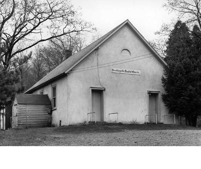 The Beakleyville Baptist Church was established in the summer of 1843. A series of revival meetings conducted by Rev. Joseph Currin, a Baptist missionary, resulted in 43 converts to the Baptist faith. This church was built at Eagle Valley Corners in East Stroudsburg to house the new congregation.
