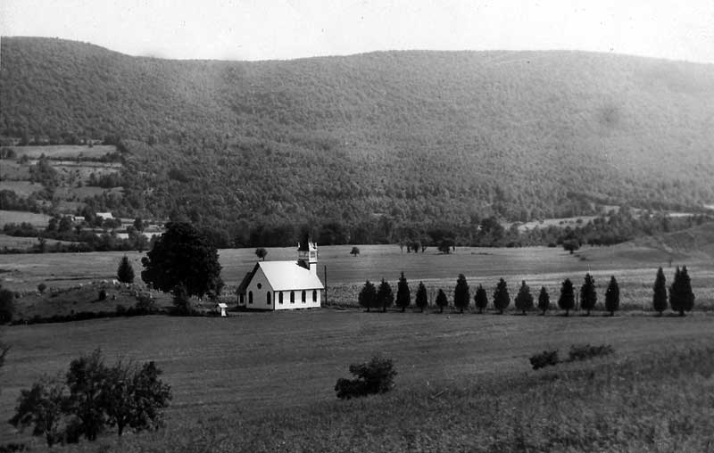 Although the Cherry Valley Methodist Church was not built until 1843, Methodist prayer meetings had been held in the area as early as 1830.