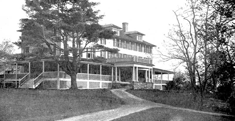 Spruce Cabin Inn, Canadensis, circa 1910