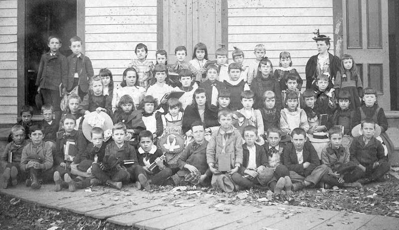 East Stroudsburg Public School first grade, 1892.